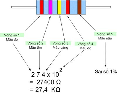 dien tro 5 vong mau